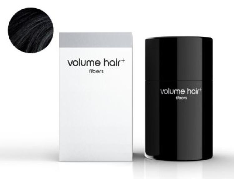 volume hair fibers Haarverdichtungsfasern, schwarz