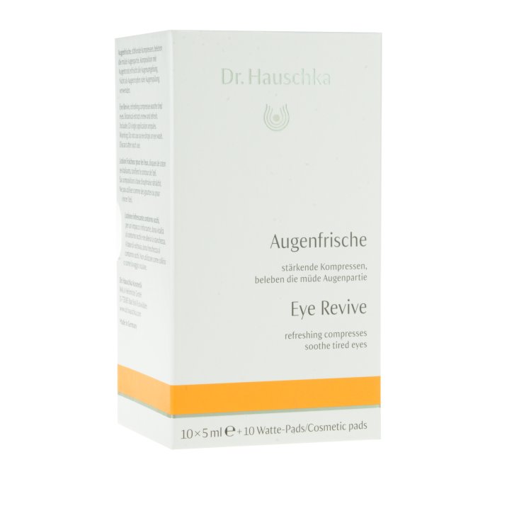 Hauschka Augenfrische Ampullen + 10  Watte-Pads