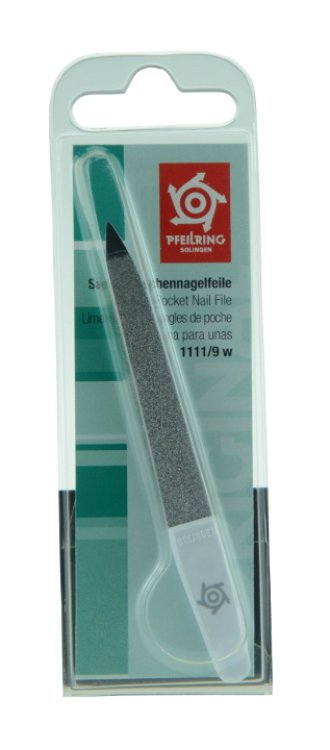 Pfeilring  Saphir-Taschennagelfeile 1111/9 w