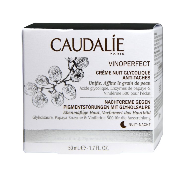 Caudalie Vinoperfect Nachtcreme gegen Pigmentstörungen