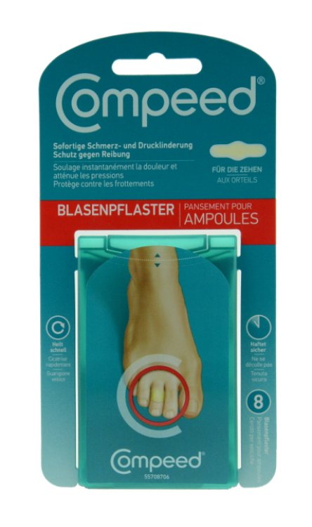 Compeed Blasenpflaster/Zehen 8St.