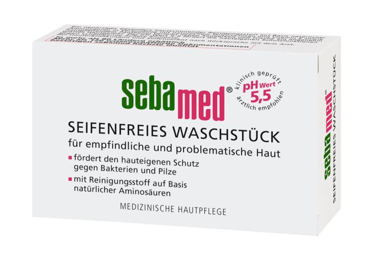 Sebamed seifenfreies Waschstück