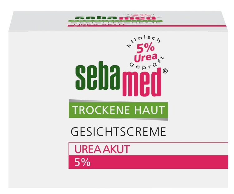 Sebamed trockene Haut 5% Urea akut Gesichtscreme