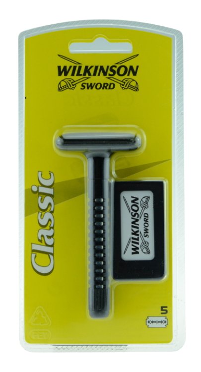 Wilkinson Sword Classic Rasierer + Ersatzklingen