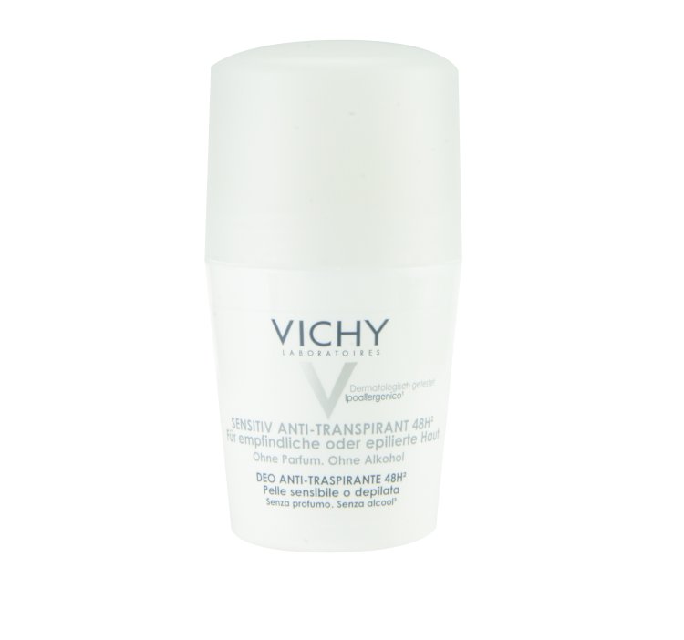 VICHY Deo Roll-on Sensitiv Anti-Transpirant 48h für epilierte Haut