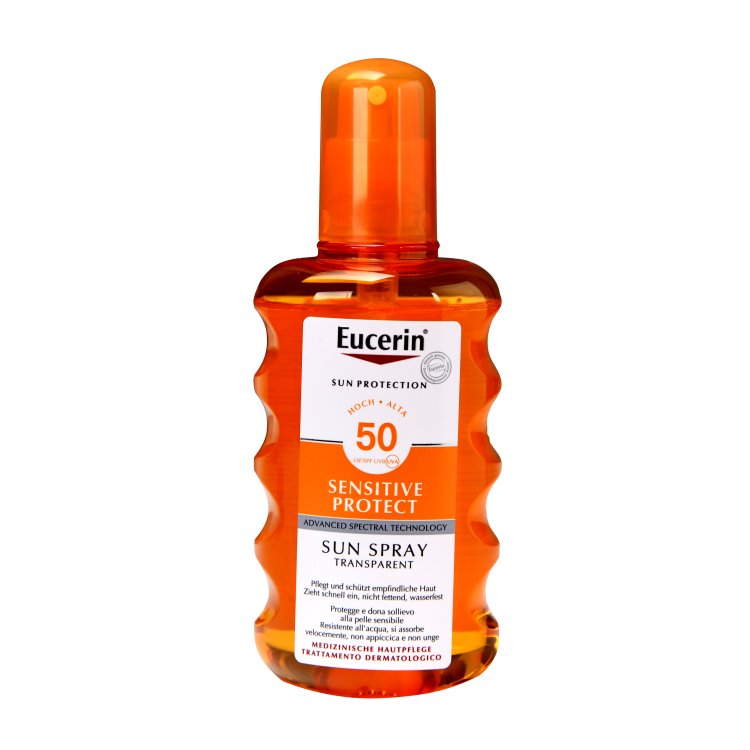 Eucerin Senstive Protect Sun Spray transparent LSF 50