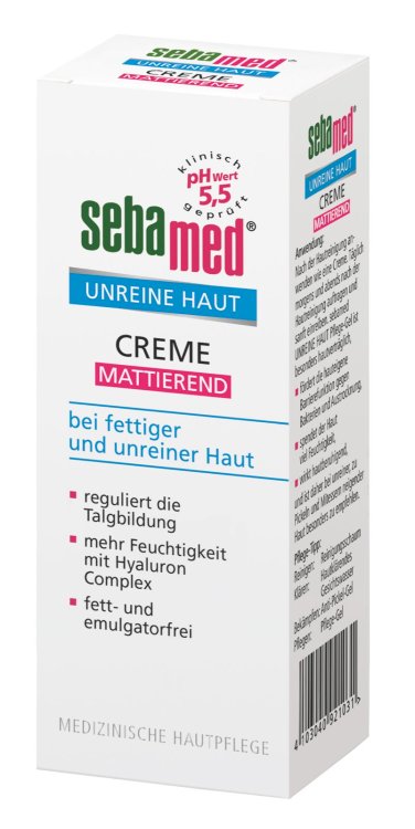 Sebamed unreine Haut Creme mattierend