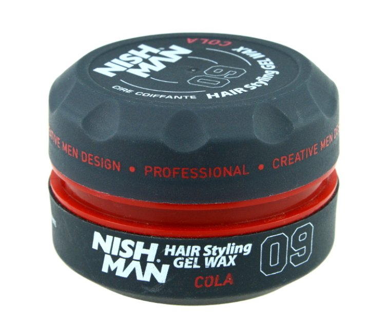 Nishman Hair Styling Gel Wax 09 Cola 150 ml Wunderkopf