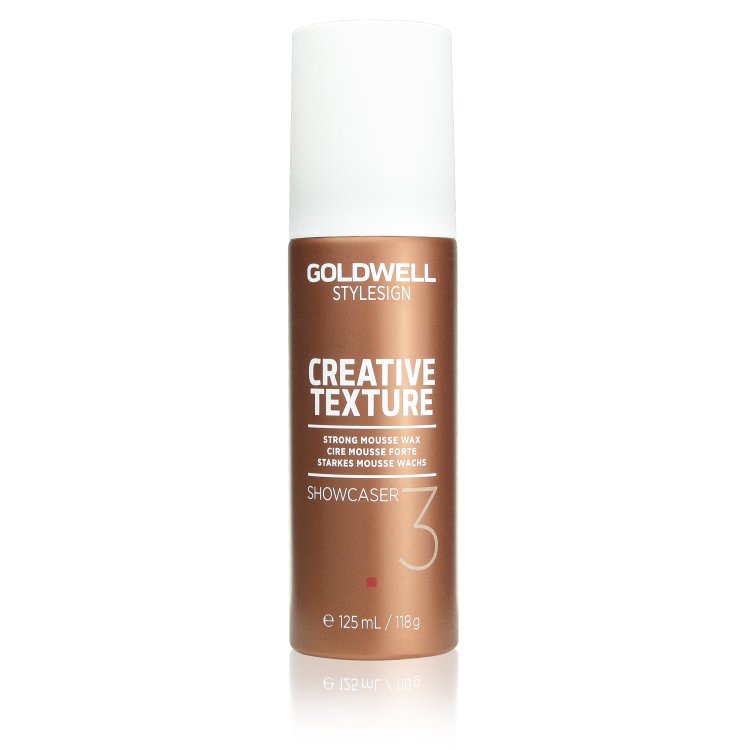 Goldwell Stylesign Creavtive Texture Showcaser 3 Strong Mousse Wax 125 Ml