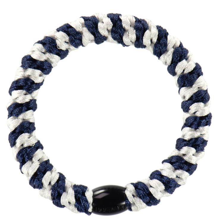Kknekki Haargummi white navy