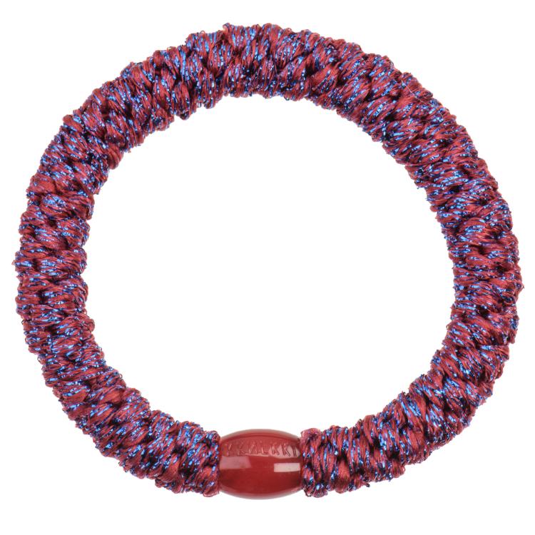 Kknekki bordeaux blue glitter