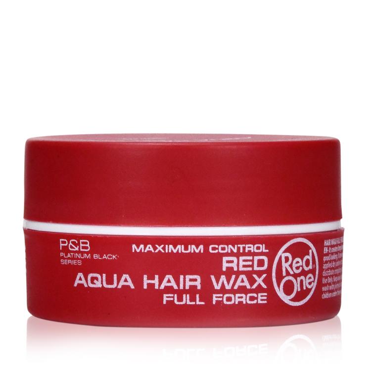 Red One Aqua Hair Wax Red