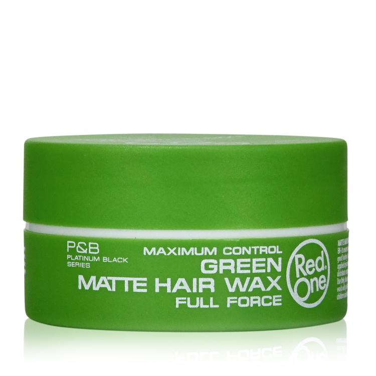 Red One Matte Hair Wax Green