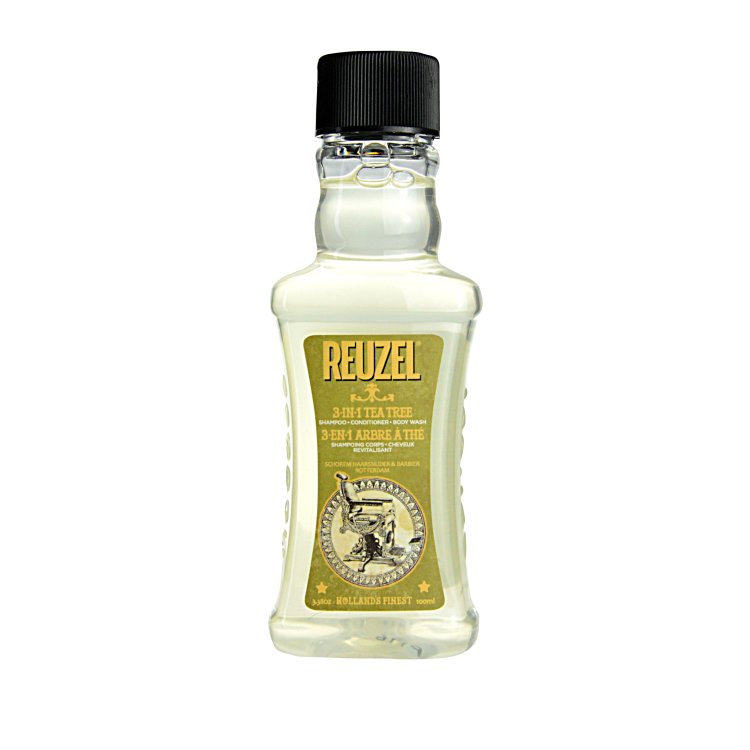 Reuzel 3in1 Tea Tree Shampoo-Conditioner-Body-Wash