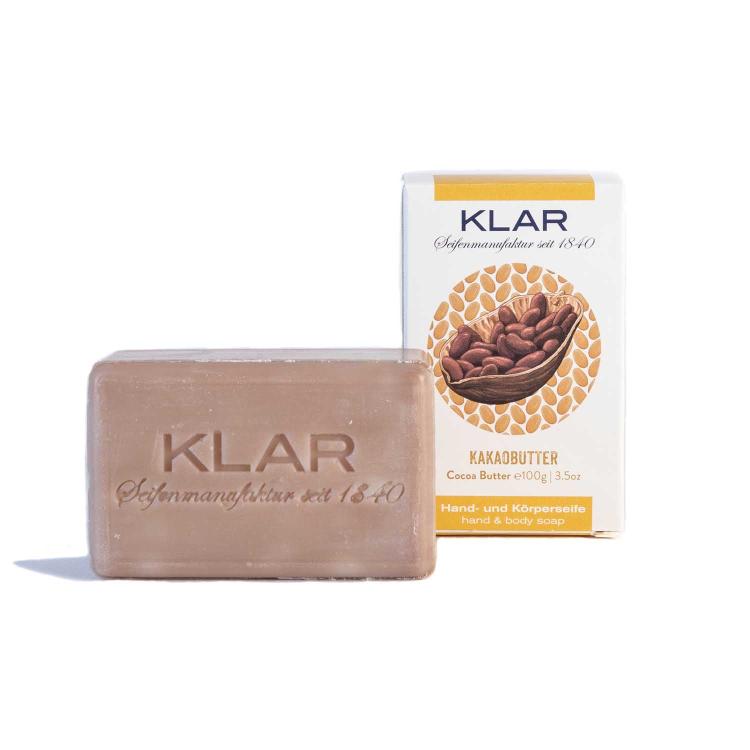 Klar Hand- und Körperseife Kakaobutter