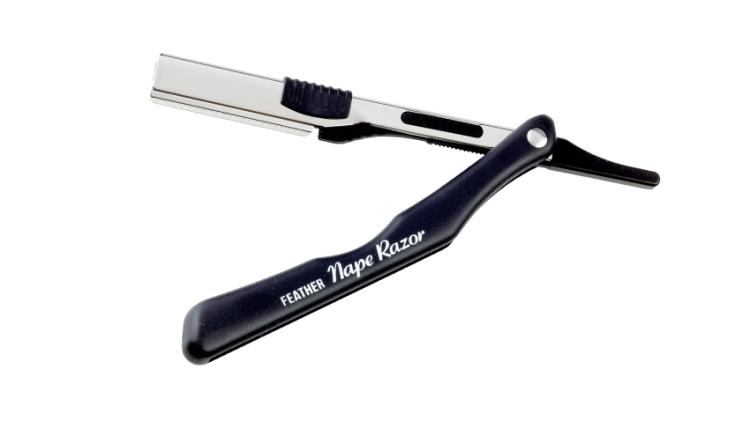 Feather Nape Razor schwarz