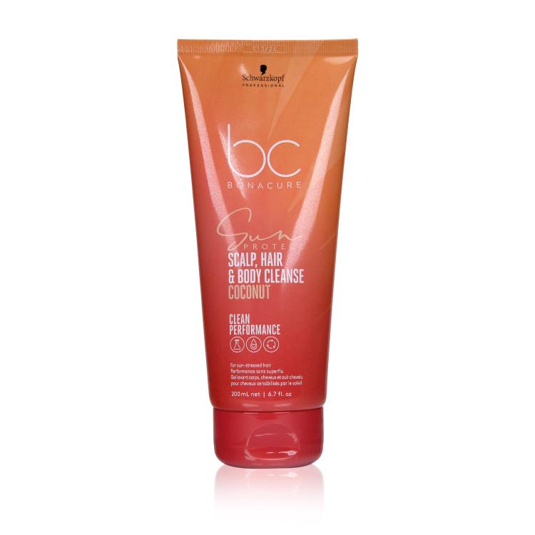 bc Bonacure Sun Protect 3 - in - 1 Scalp, Hair & Body Cleanse 