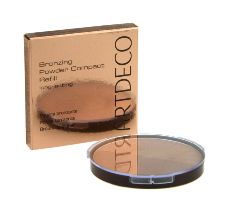 Artdeco Bronzing Powder Compact Refill LongLasting 50 almond 10 g