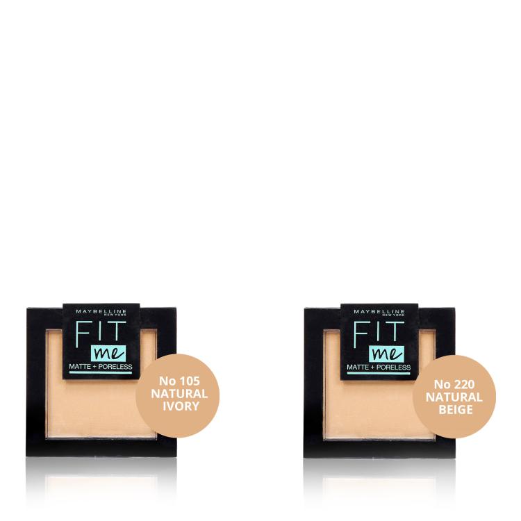 Maybelline Fit me Matt & Poreless Puder