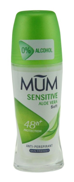 MUM Deo Roll On sensitive Aloe Vera